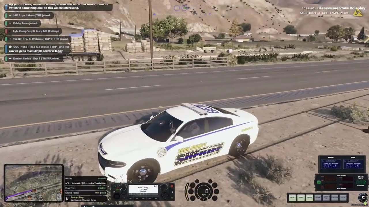 KCSO Patrol with Lt. Soto, Episode 2 | Tennessee State Roleplay