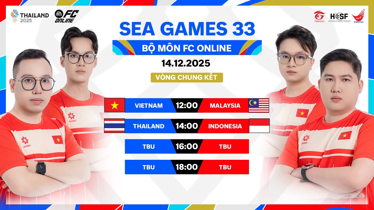 FC ONLINE VIỆT NAM SẴN S&Agrave;NG BỨT PH&Aacute; | V&Ograve;NG CHUNG KẾT SEA GAMES 33 - 14.12.2025