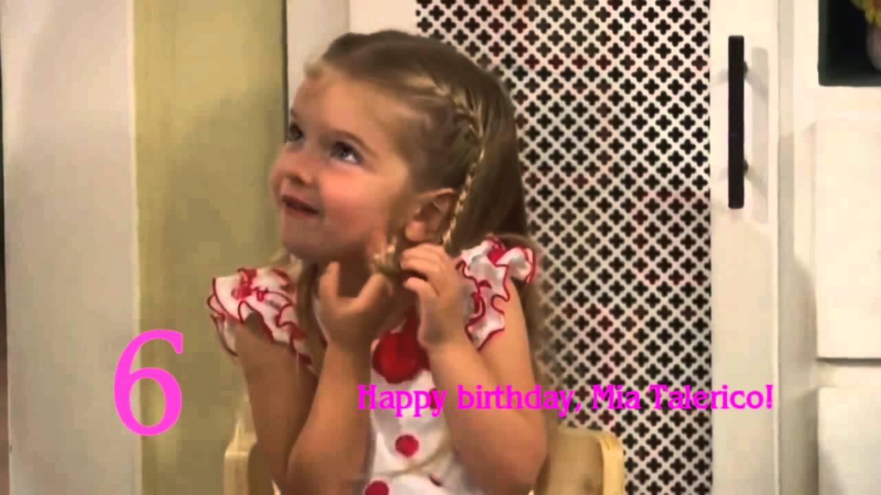 Happy 6th Birthday, Mia Talerico! ♥