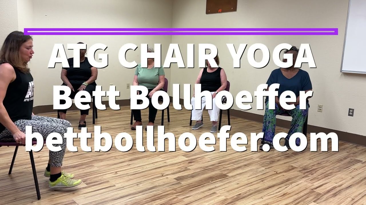 Chair Yoga and ATG Exercises in a Group Class