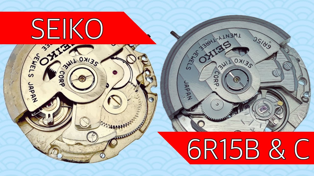 SEIKO Cal.6R15 B&C Disassemble