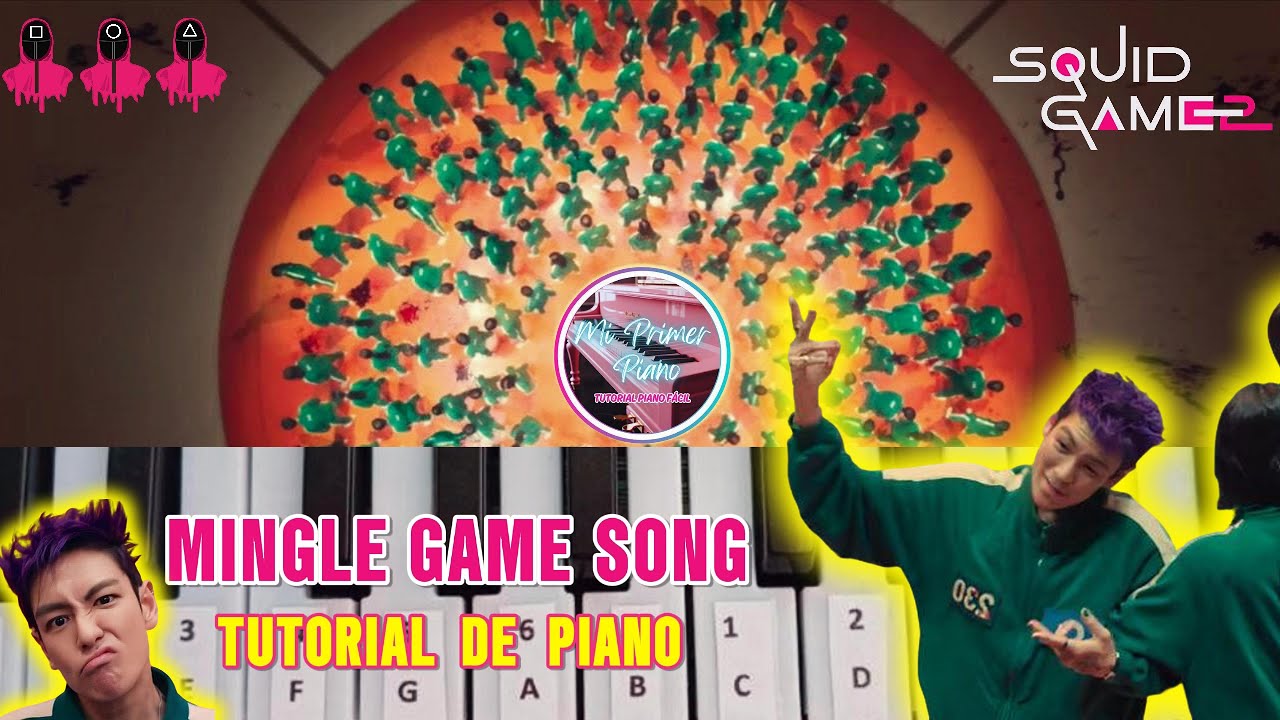 🎹 🎠Canción del Carrusel EL JUEGO DEL CALAMAR 2 | Mingle Game Song SQUID GAME | Easy PIANO Tutorial