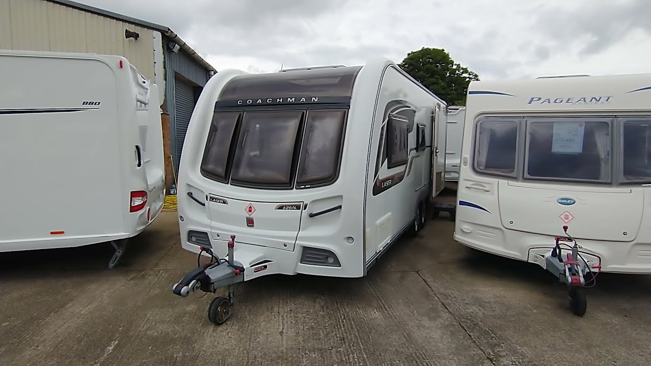 Coachman Laser 620/4  inc. auto engage motor mover.   2014 model.