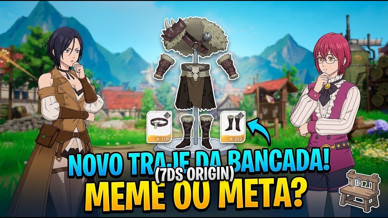 NOVO TRAJE DA BANCADA NO 7DS ORIGIN: Vale a Pena ou &eacute; Meme?