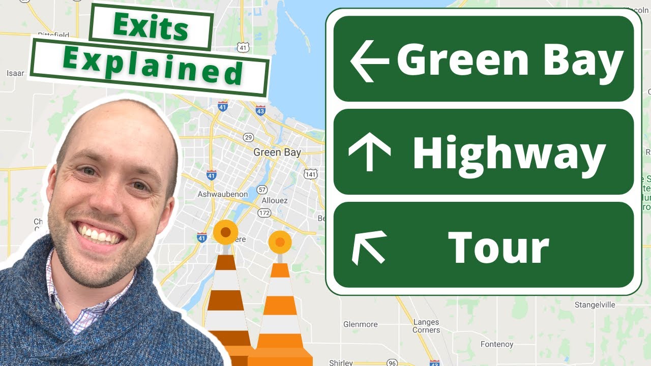 Driving in Green Bay Wisconsin - The Highway Loop