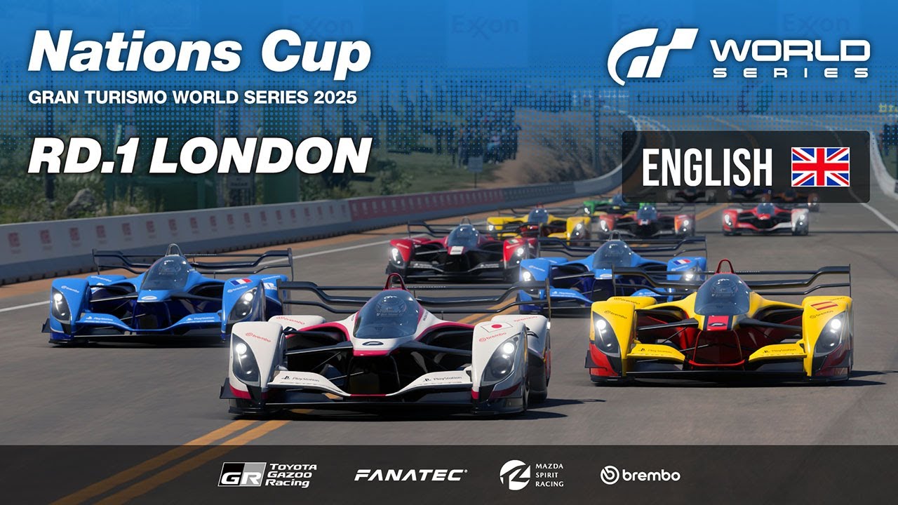 [English] GT World Series 2025 | Round 1 - London | Nations Cup