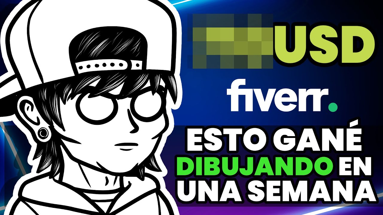 Una semana vendiendo dibujos en Fiverr: ¿Gané más o menos que antes?