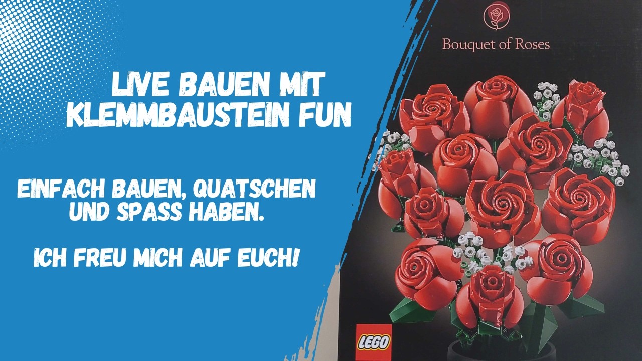 Live bauen - Happy Frauentag – möge dein Leben so bunt sein wie eine Kiste voller Klemmbausteine.