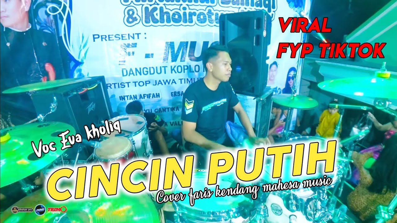 Cincin putih - eva kholik  // FARIS KENDANG MERASAKAN LAGU YANG DI NYANYIKAN