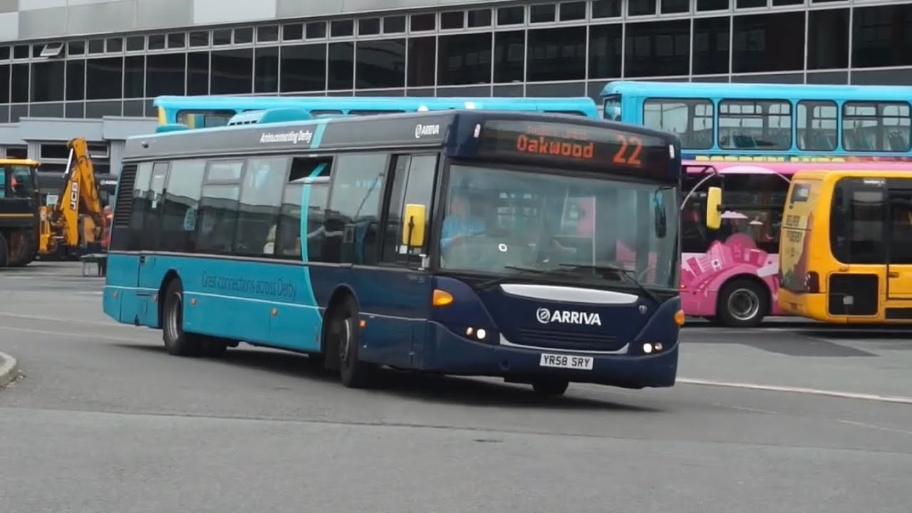 Buses at Derby Bus Station 19/8/2024