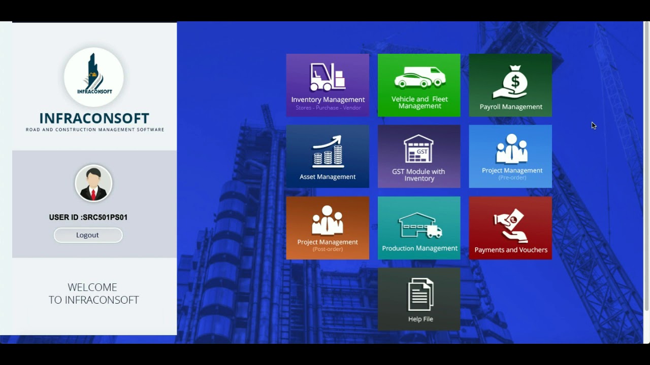 Infraconsoft  Construction Management Software