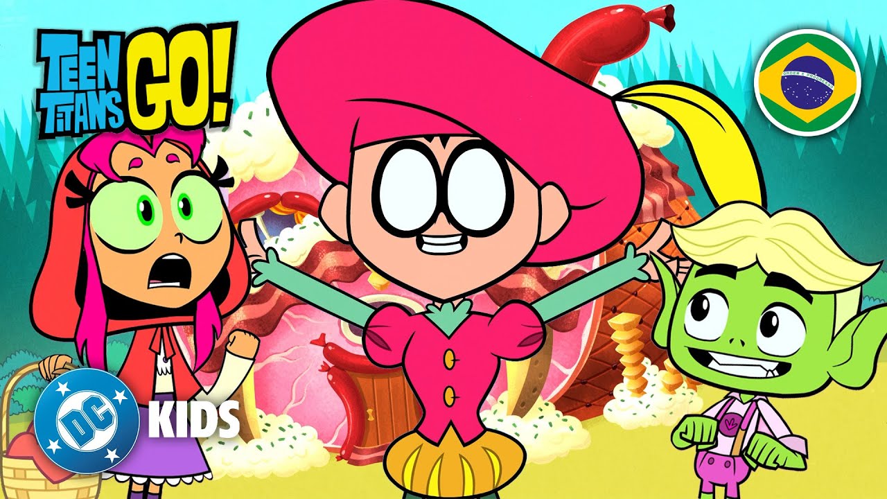 Uma casa feita de DOCES?! 🍭 | Teen Titans Go! em Português 🇧🇷 | @DCKidsBrasil