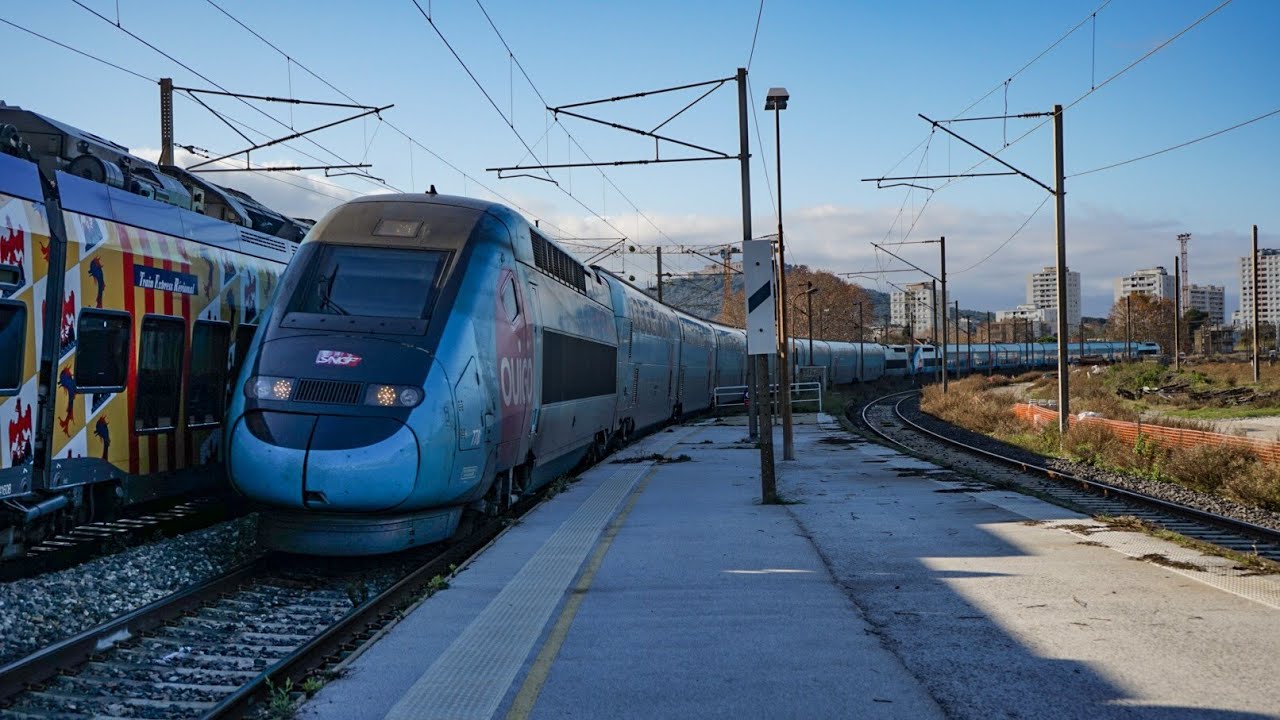 Passages, départs et arrivées de TGV et TER (décembre 2022 partie 2)