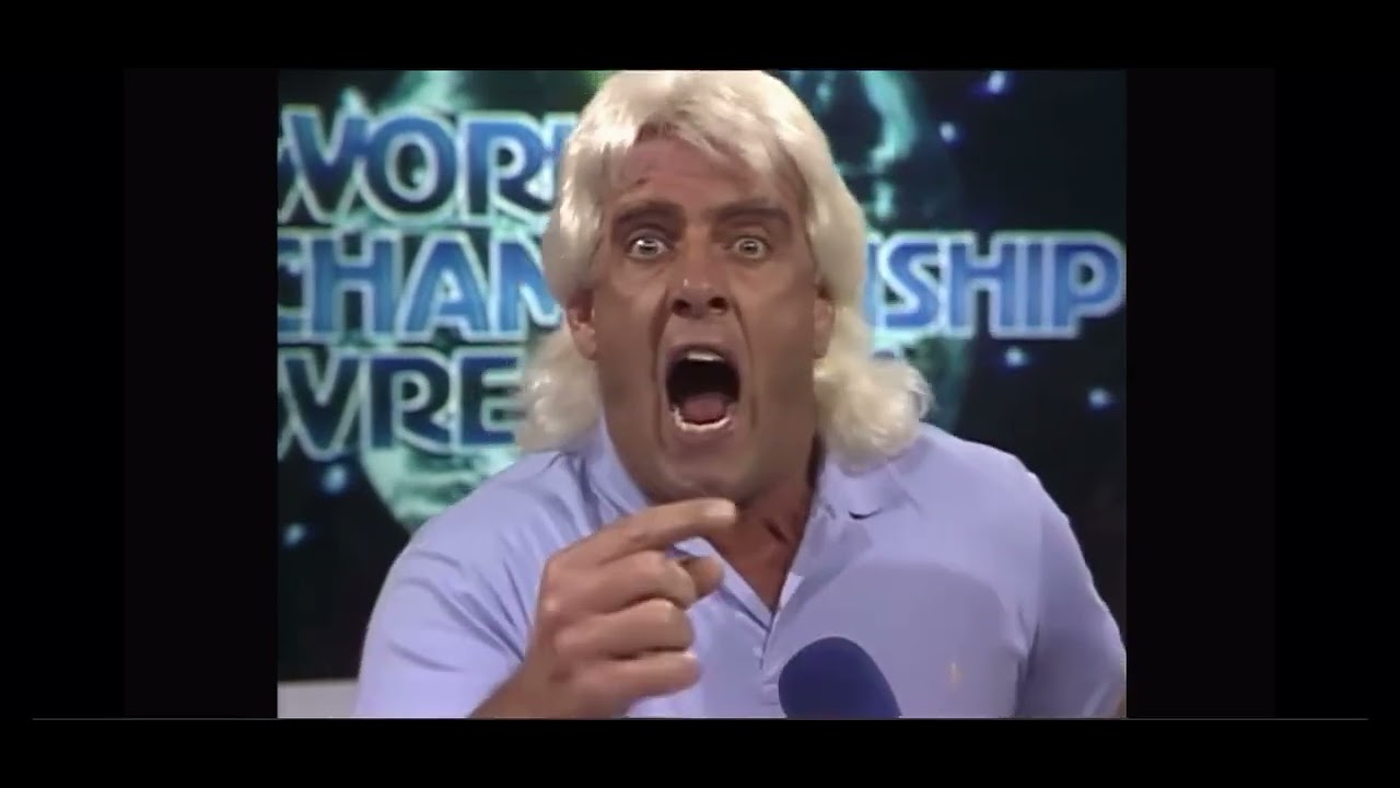 Ric Flair with a message for Lex Luger | World Championship Wrestling | June 25th 1988 #wcw #wwe