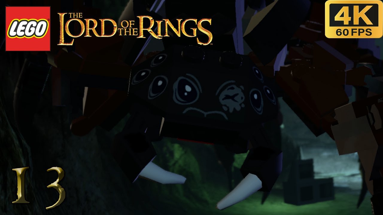 Lego The Lord of the Rings Let's Play 13: The Secret Stairs - No Commentary (4K 60fps)