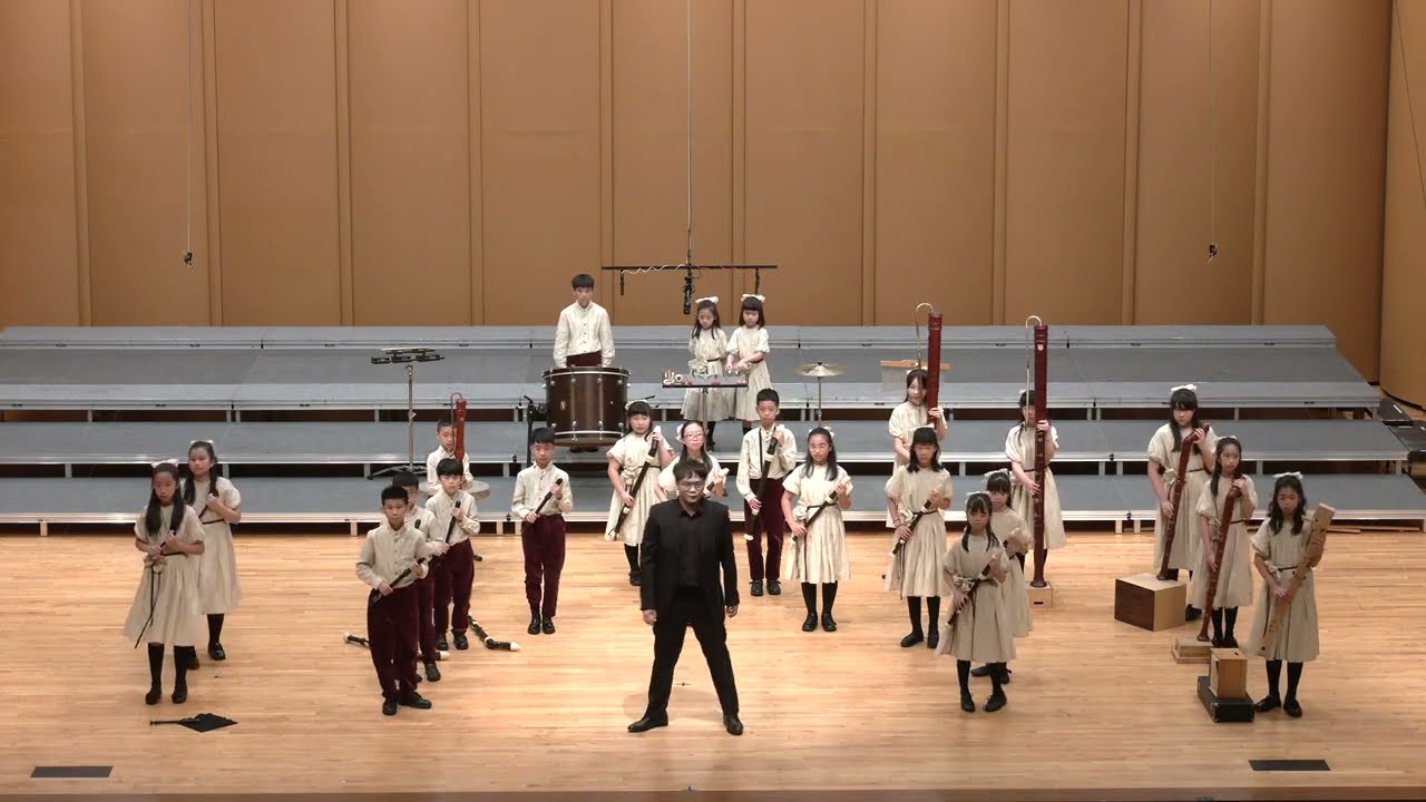 2023裕元獎木笛合奏表演賽B組貳獎：新北市青山國中小木笛合奏團