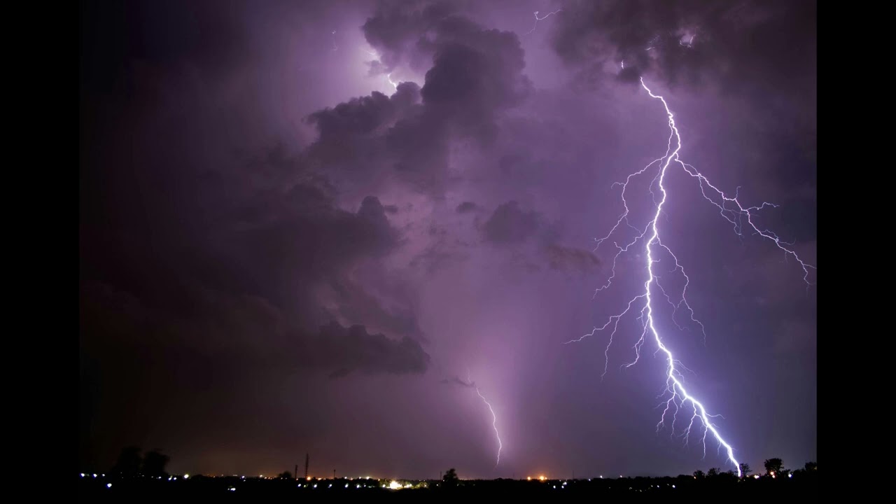 Thunderstorm Sounds ⛈️ | Rain & Distant Thunder for Sleep & Relaxation | 1 Hour (Seamless Loop)
