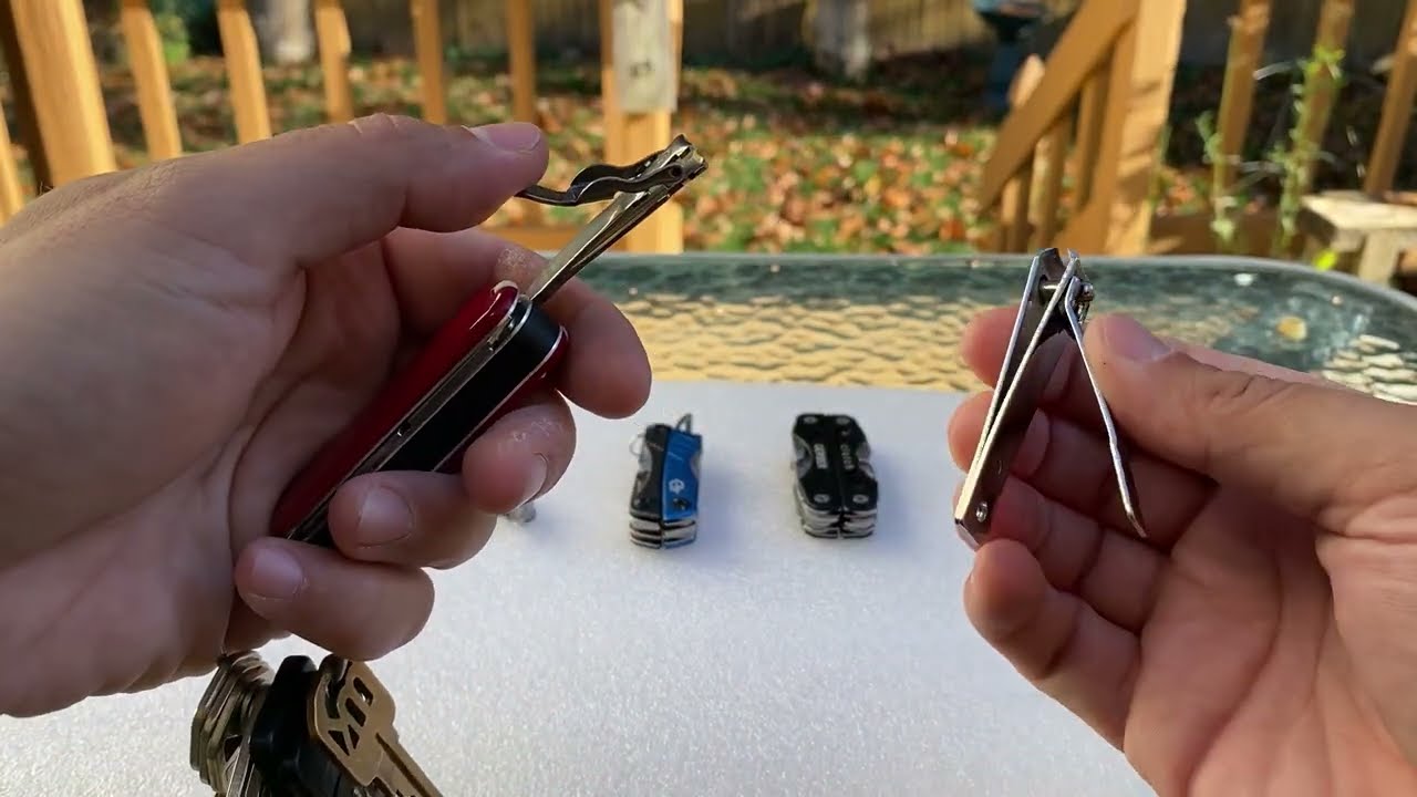 Swiss Army Nail Clip 580 Review | My Favorite Keychain EDC 🤩👊🏼