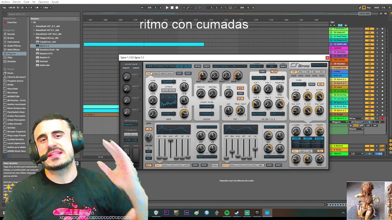MISTER JAGGER HACIENDO MUSICA