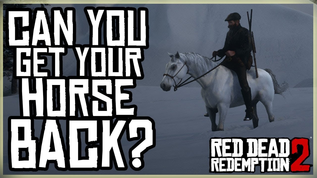 МОЖНО ЛИ ВЕРНУТЬ ЛОШАДЬ, ЕСЛИ ОНА УМЕРЛА? RED DEAD REDEMPTION 2