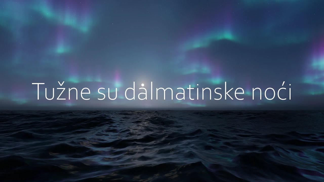 Tomislav Ivčić, Đani Maršan, Vedran Ivčić - Tužne su Dalmatinske noći (Official lyrics video)