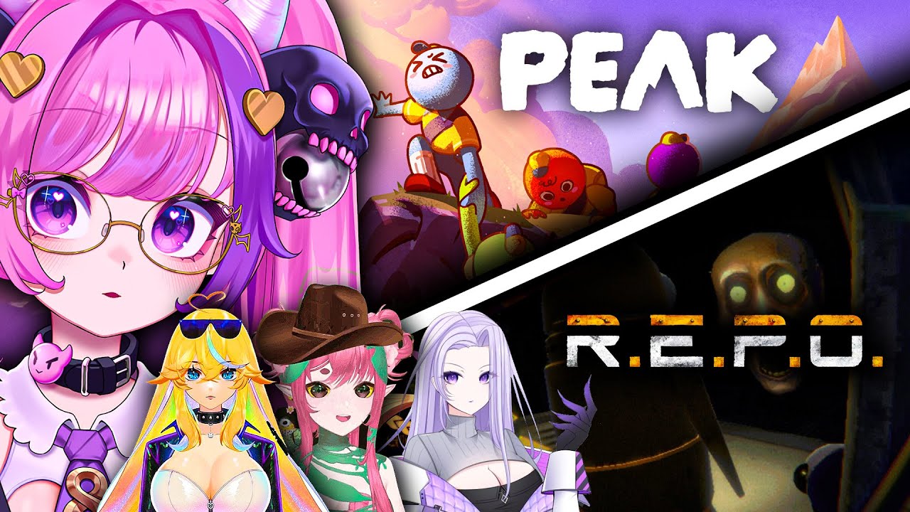 Ironmouse Plays Peak & R.E.P.O With Friends!