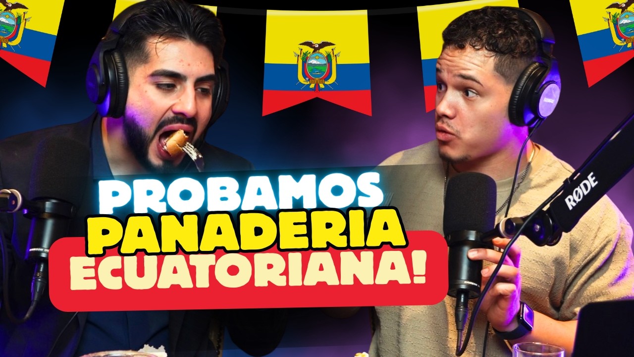 Epi #75. ¡Mexicano y Boricua prueban Repostería Ecuatoriana por primera vez! 😱🇪🇨