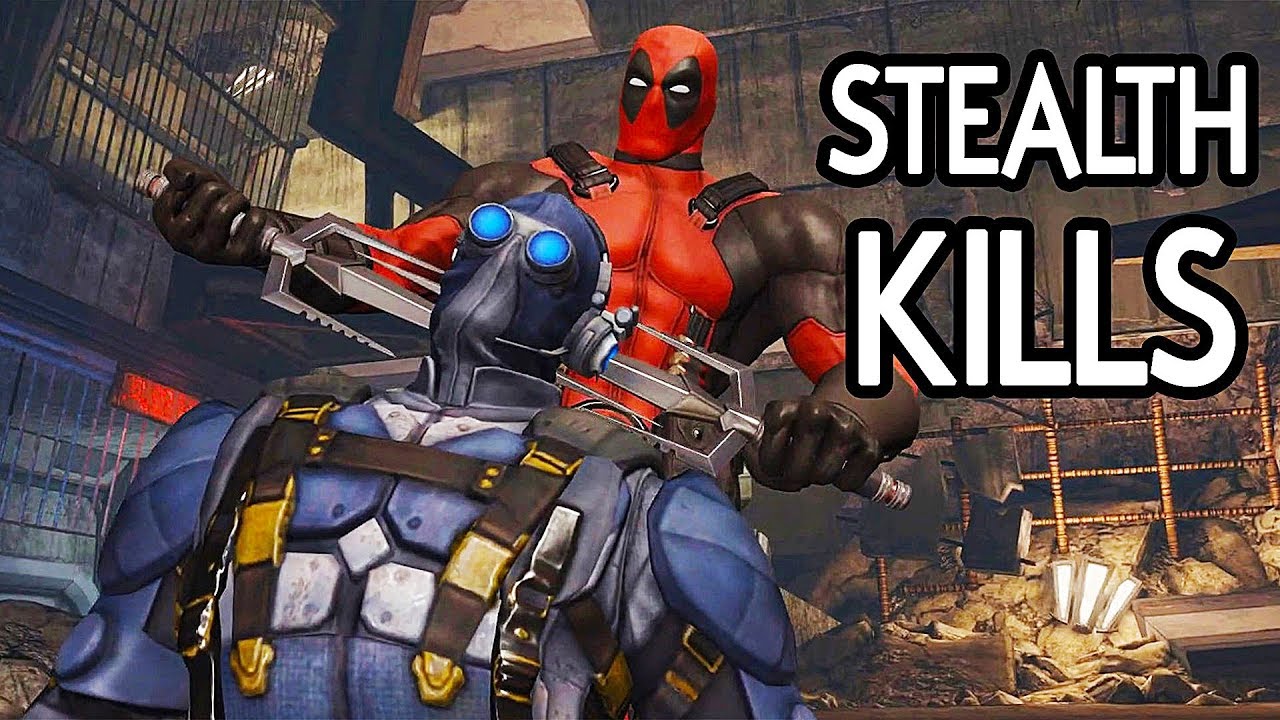Deadpool - All Stealth Executions (Brutal Kills Compilation)