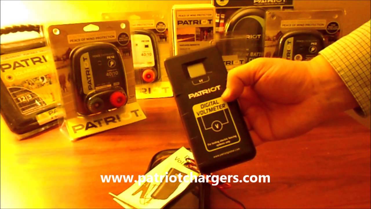 Patriot DVM electric fence digital fence tester and voltmeter