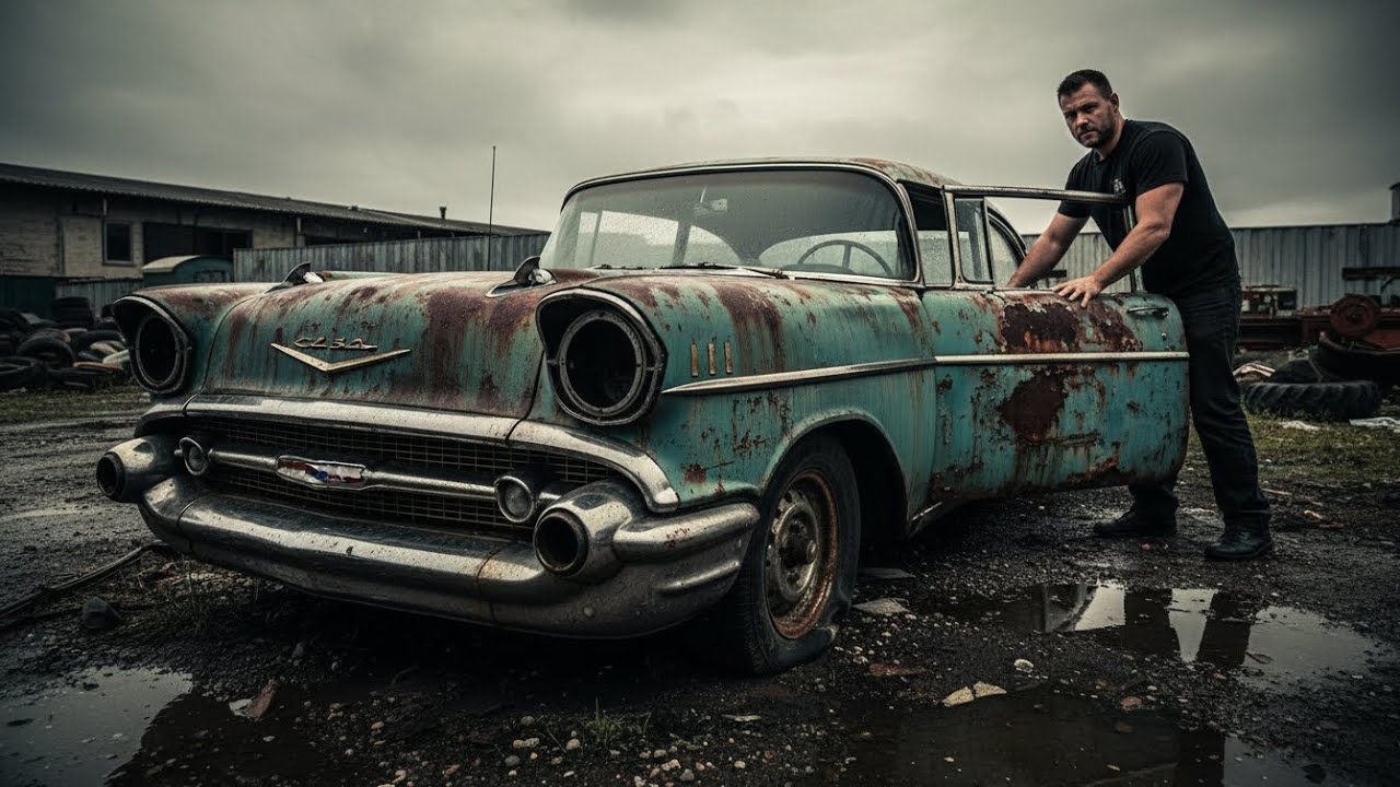 This 1957 Chevy Bel Air Was Left to Rot, Watch the Full POV Resurrection 