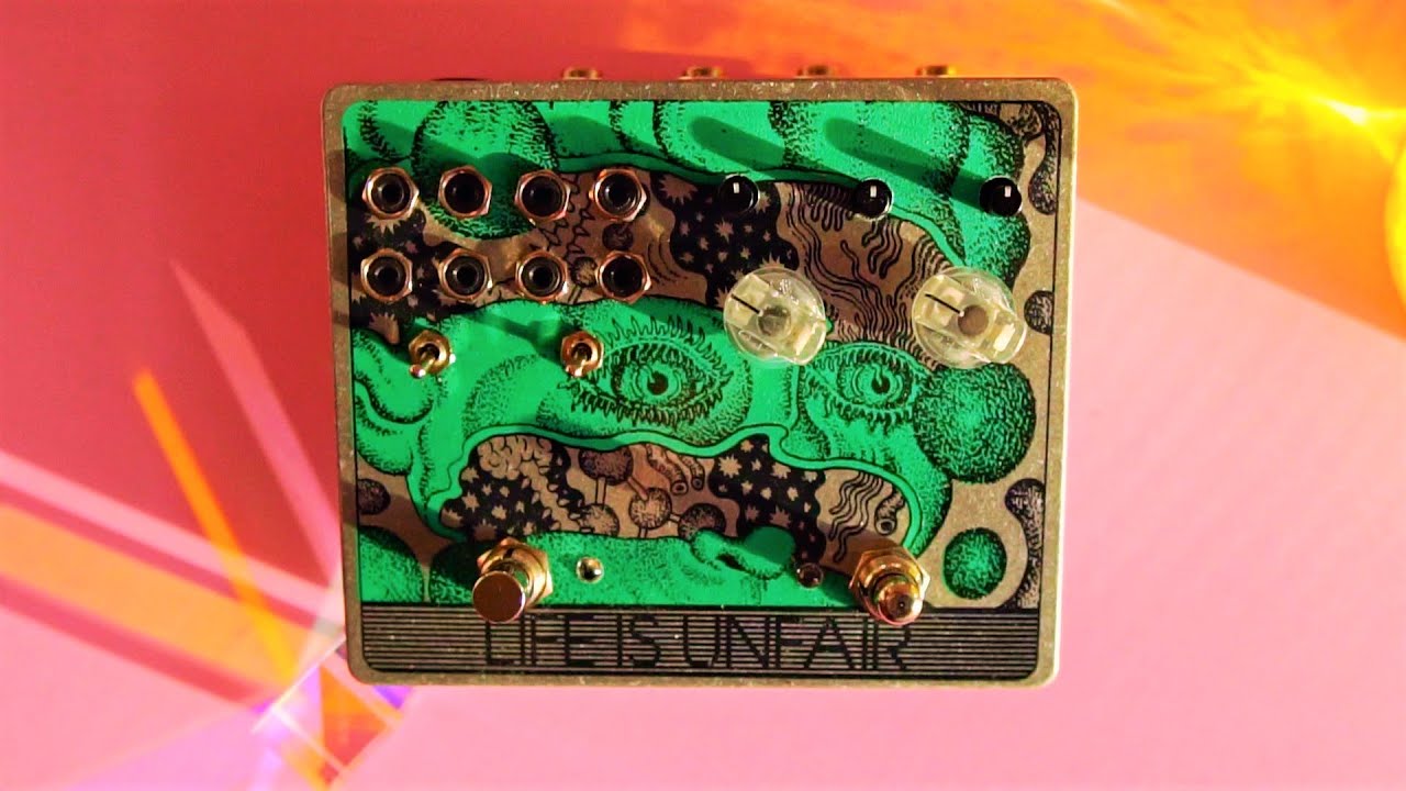 Life Is Unfair - Synaptic Cleft Semi-Modular Tremolo (Synth Demo)