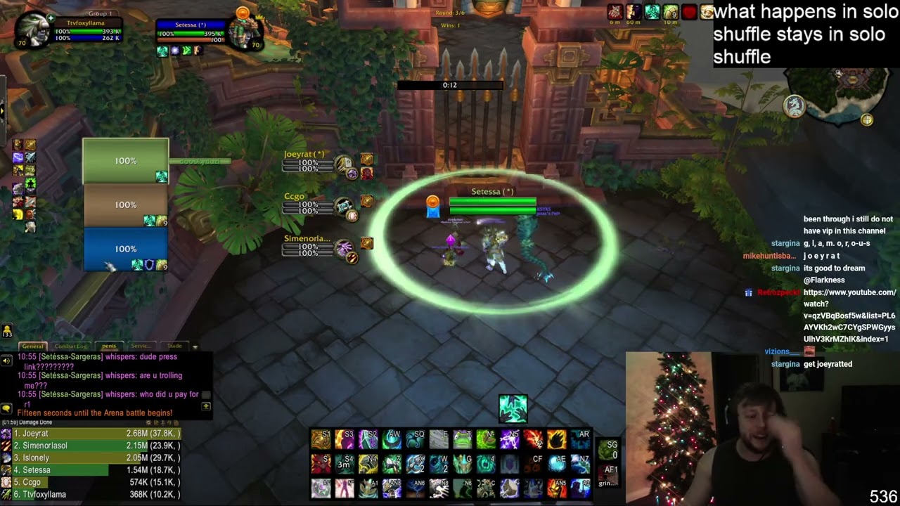 Streamer Gets Trolled By Viewer In Arena - WoW Dragonflight