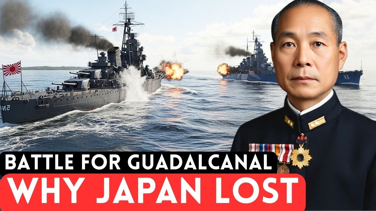 Fall Asleep To | Complete History of Why Japan Lost the Battle of Guadalcanal |Naval War Documentary