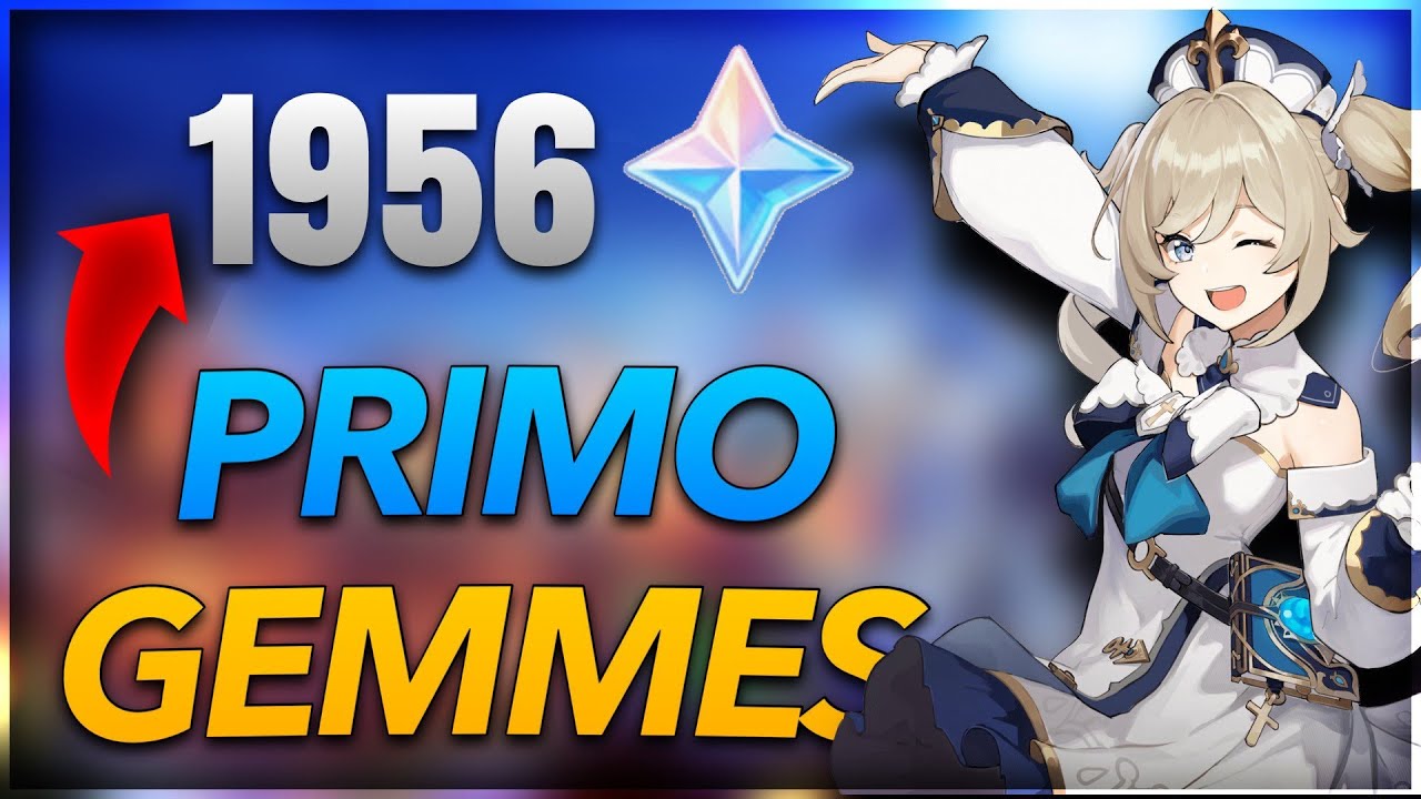 TUTO farm primo gemmes en F2P | Genshin Impact