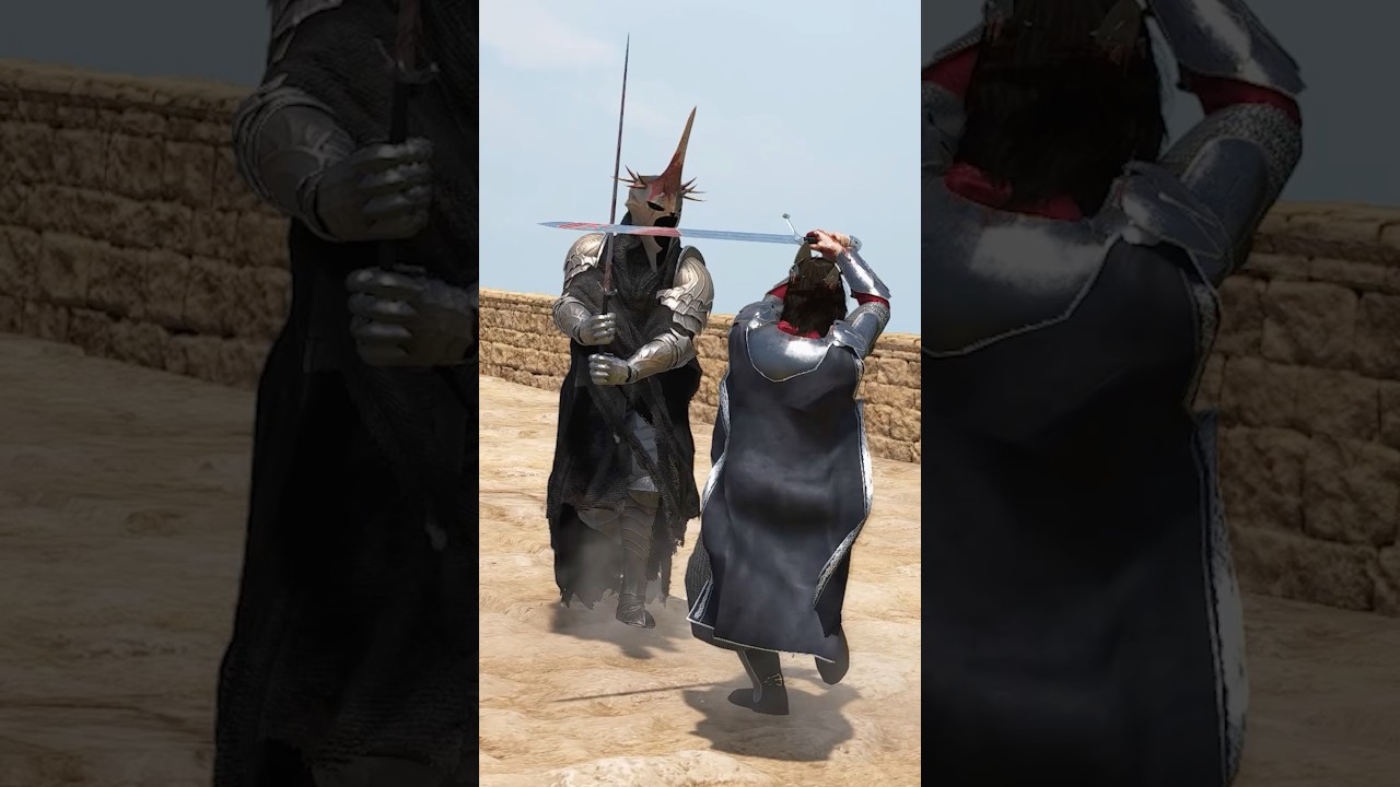 Aragorn vs Witch King of Angmar | Lord of the Duels | Bannerlord LOTR Mod Cinematic Duel