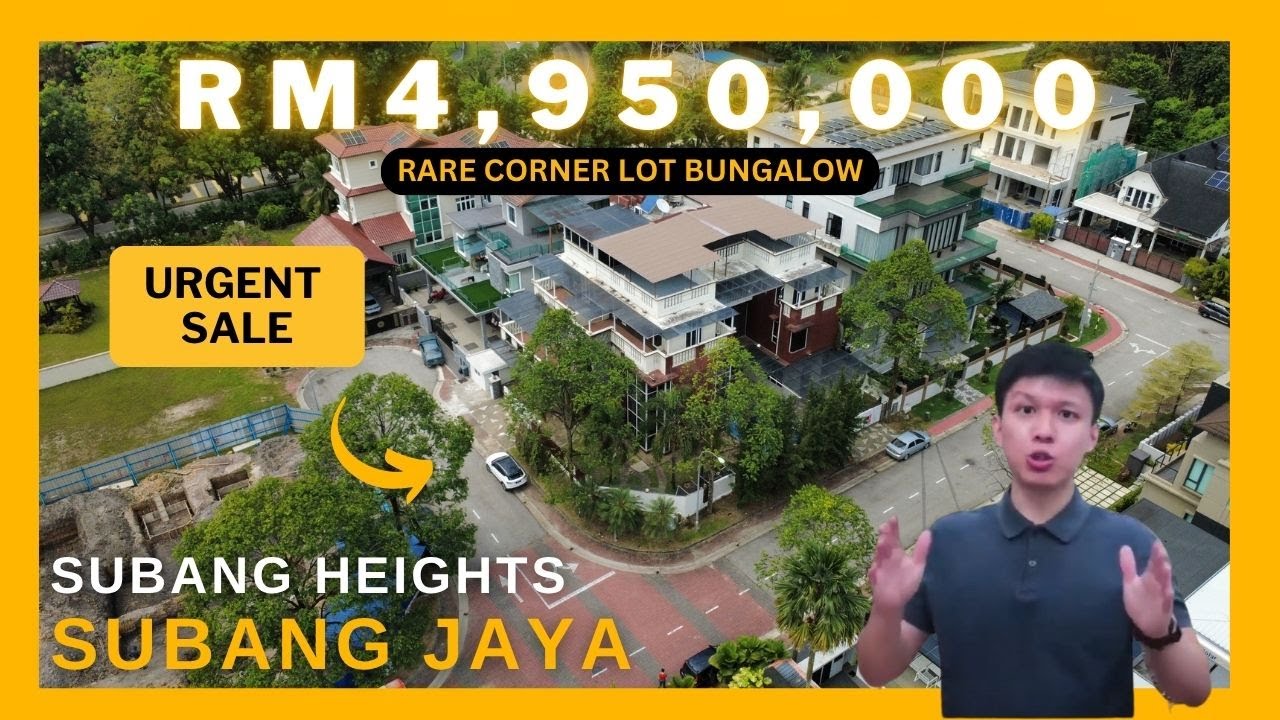🔥Massive 6 Bedrooms [Corner-Lot] Bungalow for Sale at  Subang Heights, Subang Jaya