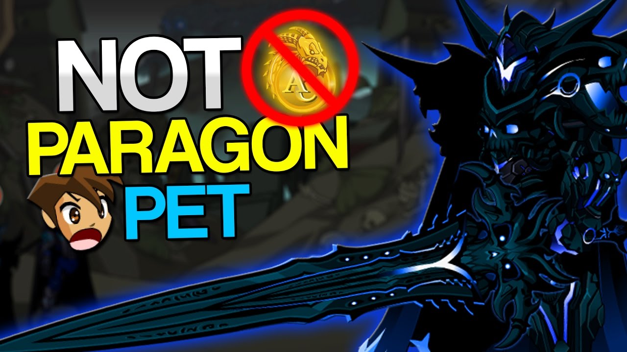 FARMABLE PARAGON PET!!! NEW Paragon Set! ~ AQW AdventureQuest Worlds
