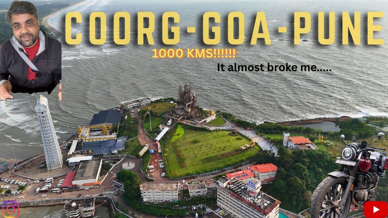 Coorg Goa Pune Bike Road Trip 2025 On Honda CB350RS