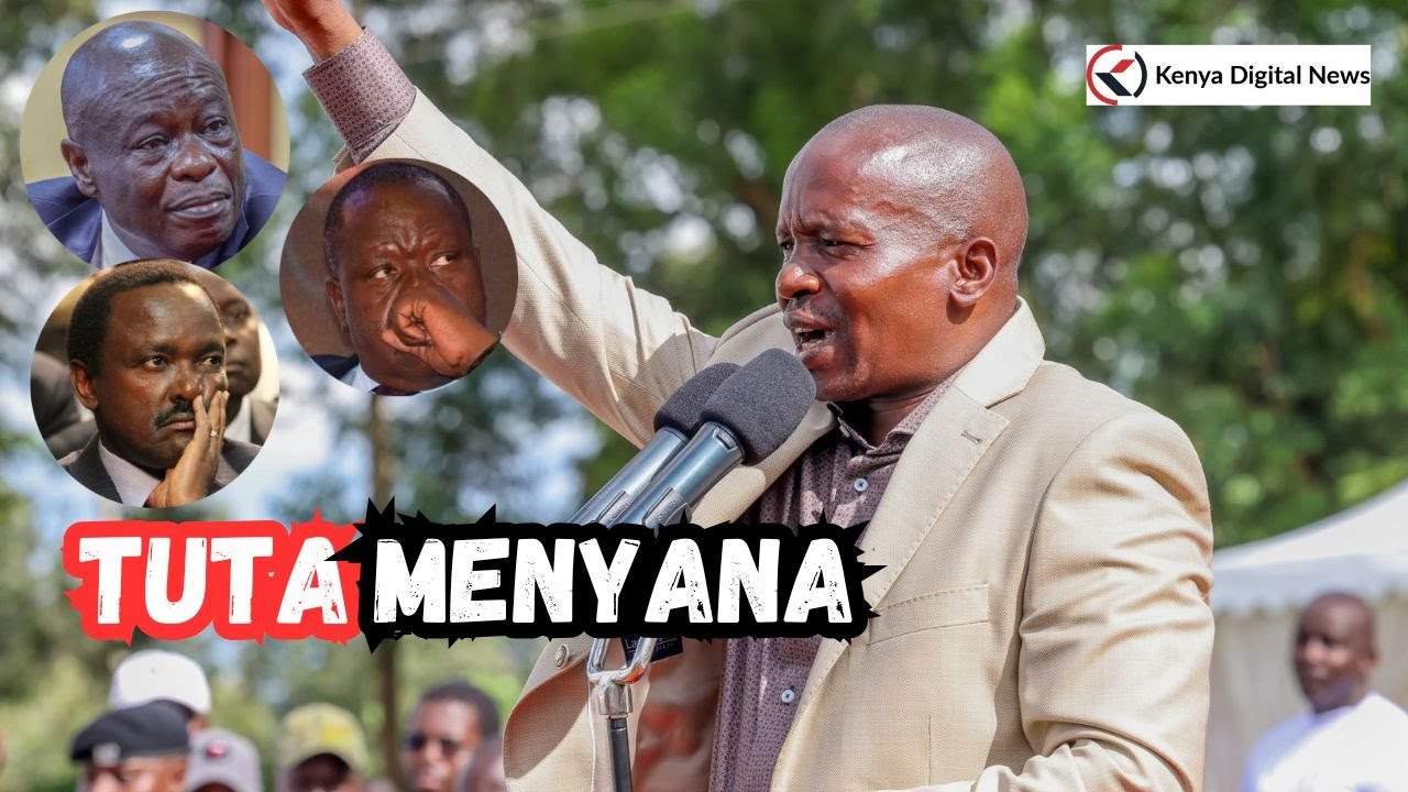 DP Kindiki Terrifies Gachagua, Kalonzo & Matiangi as He Speaks in Meru,Promises to Face Them Head-On