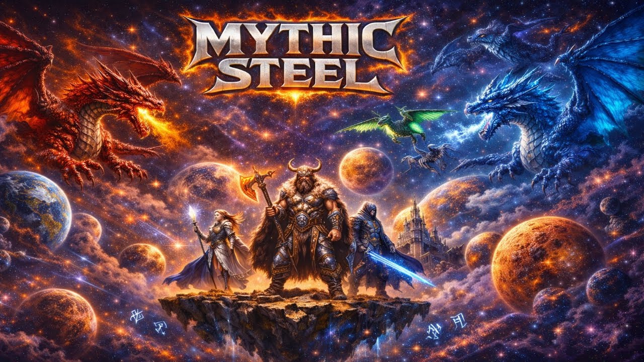 MYTHIC STEEL –  STARLORDS OF THE TWILIGHT ( ( Power Metal - Symphonic Metal ) 