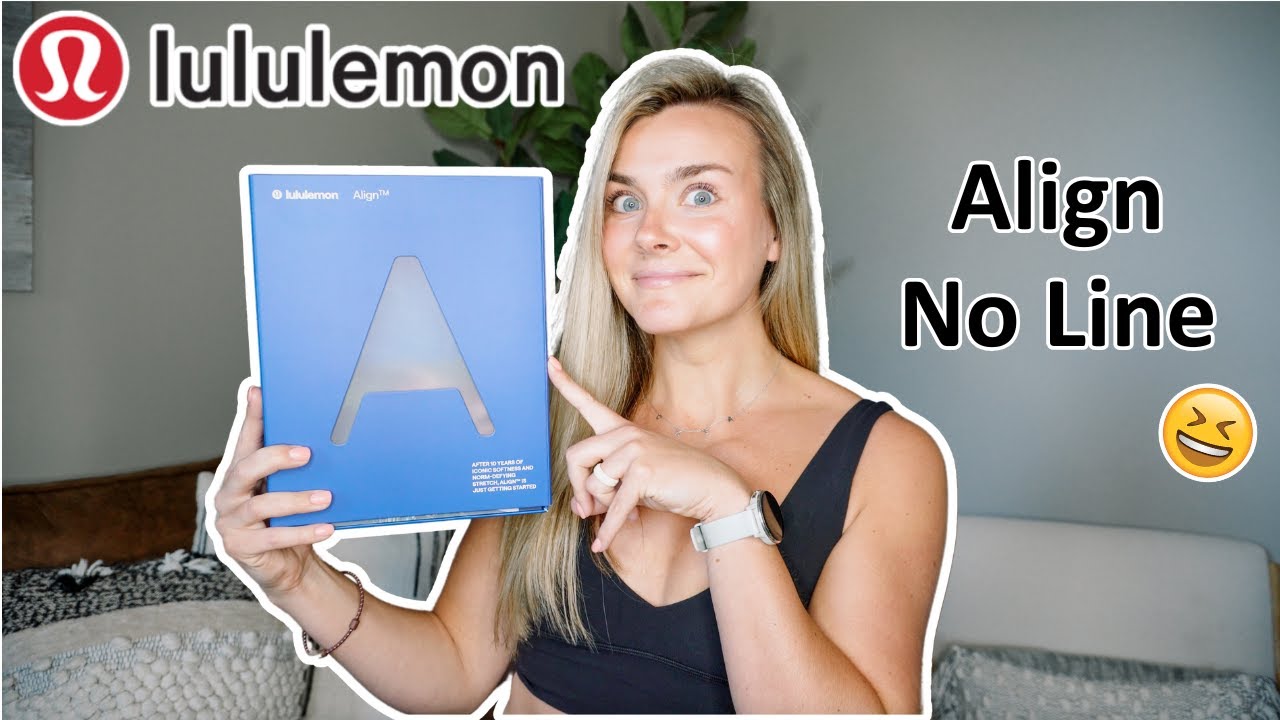 NO FRONT SEAM ALIGN PANTS! | Unboxing & Full Review