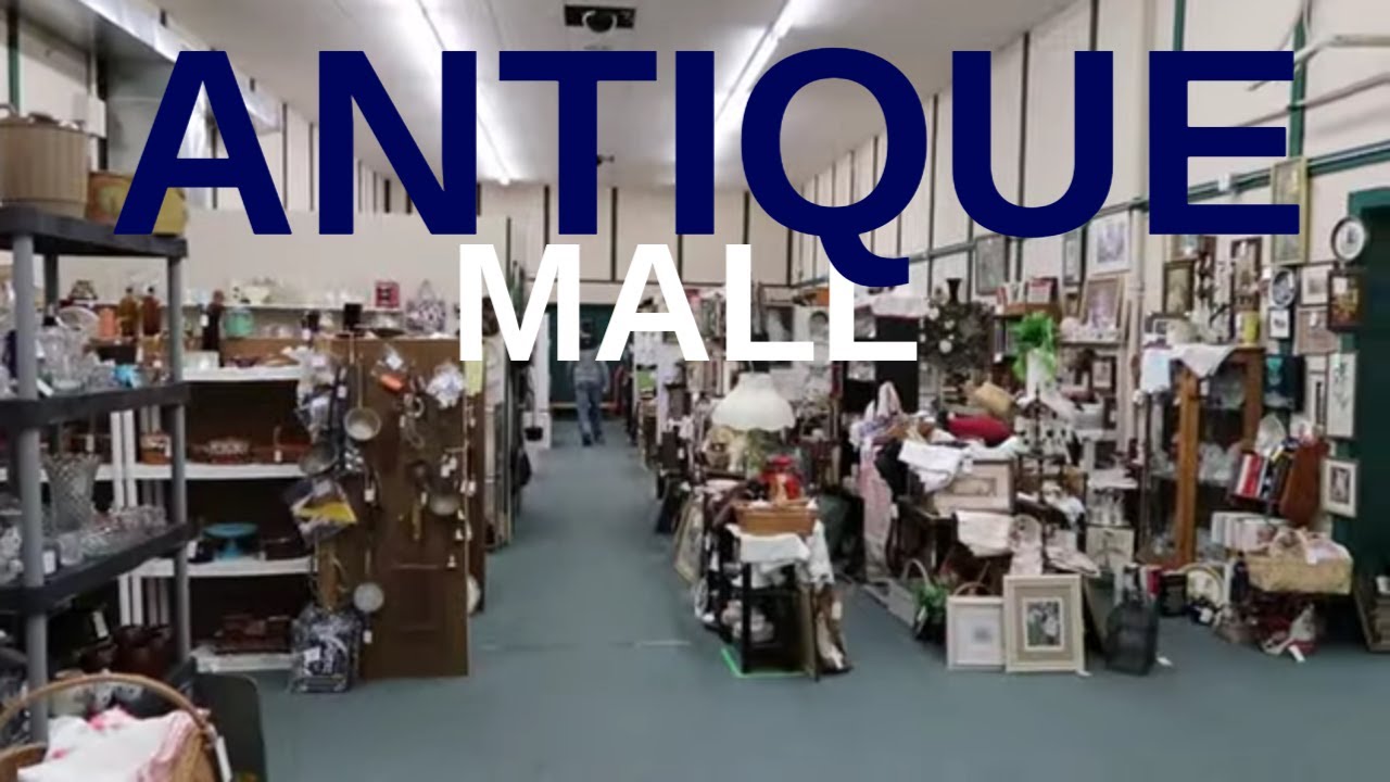 Having Fun at the ANTIQUE MALL | Shopping for Resale Treasure!