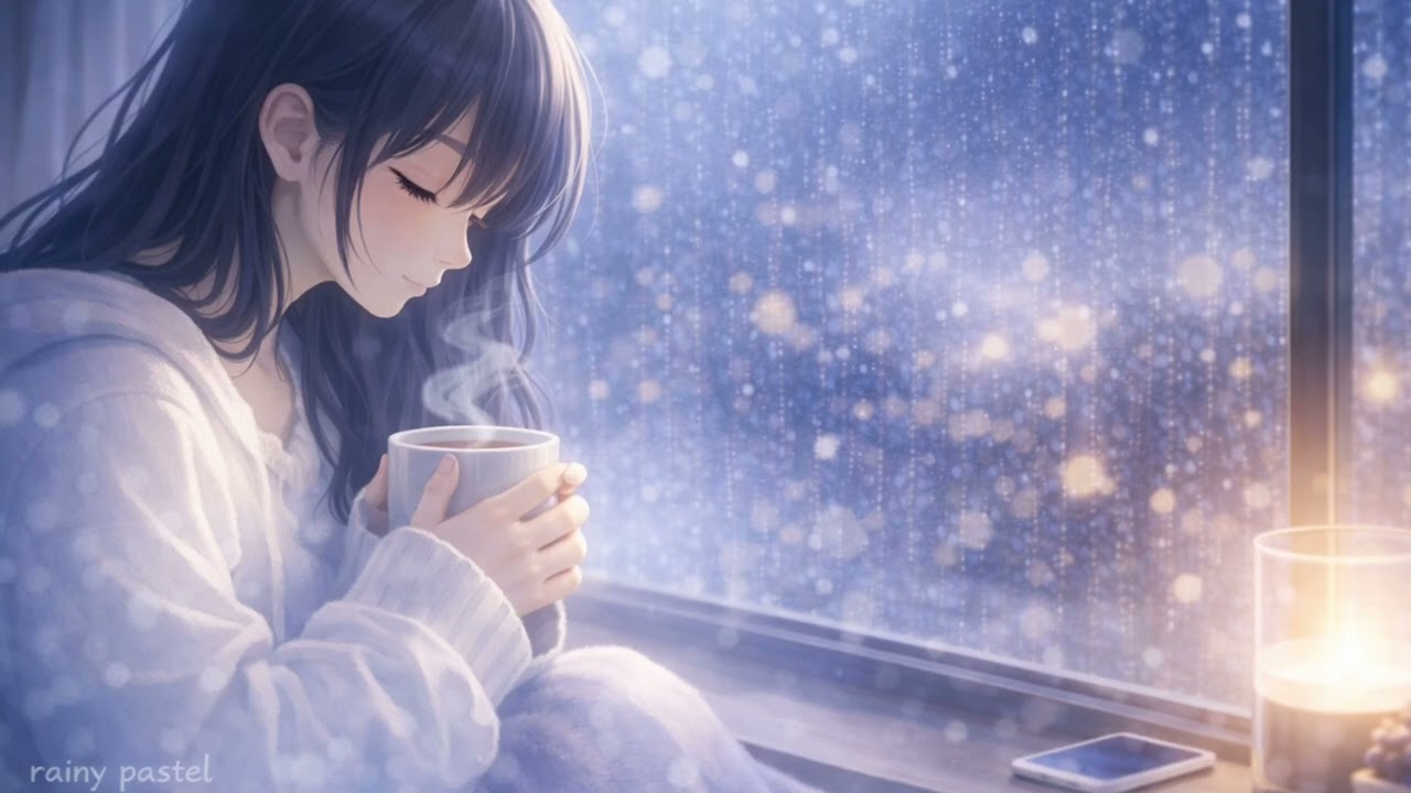Rainy Window Seat 🌧 | Calm Midnight Lofi for Sleep