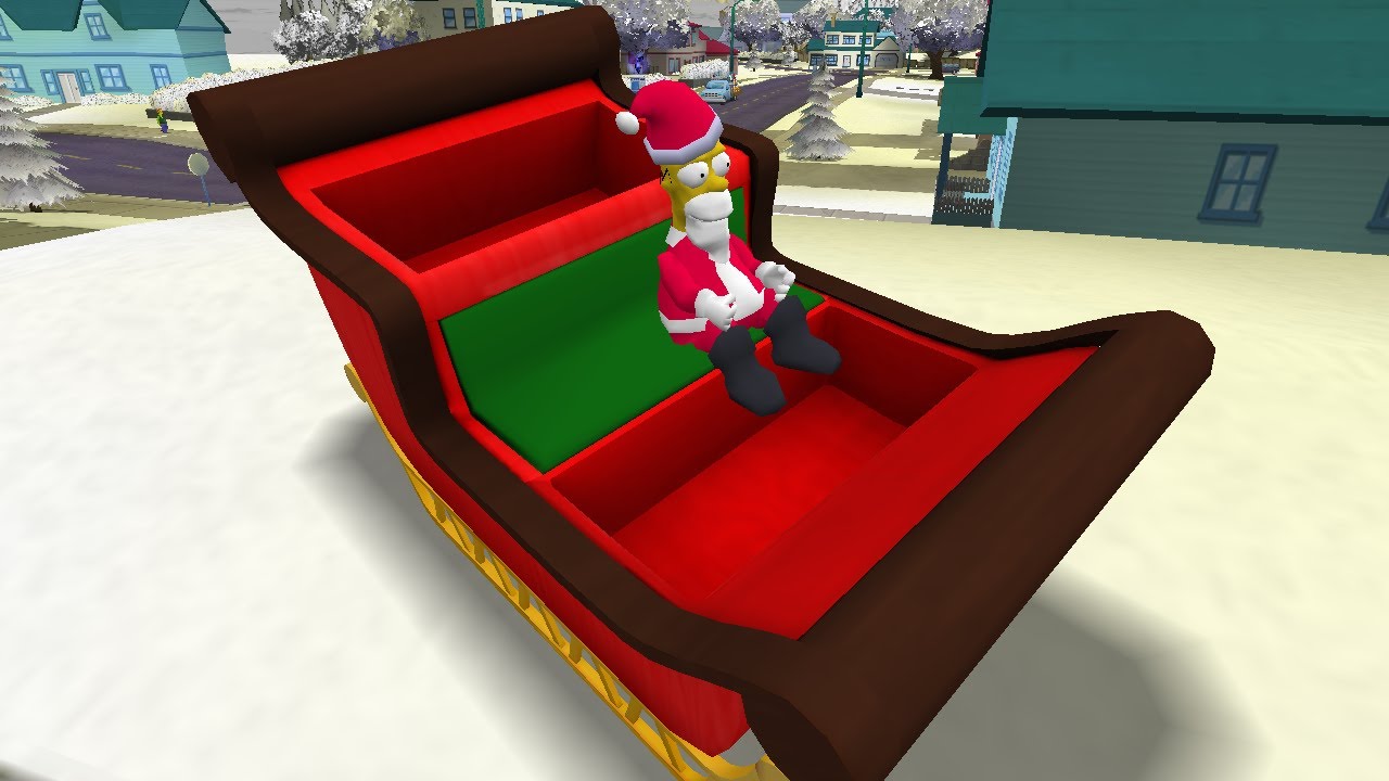 The Simpsons Hit & Run - The Ghost of Christmas Presents Mod by Tappie