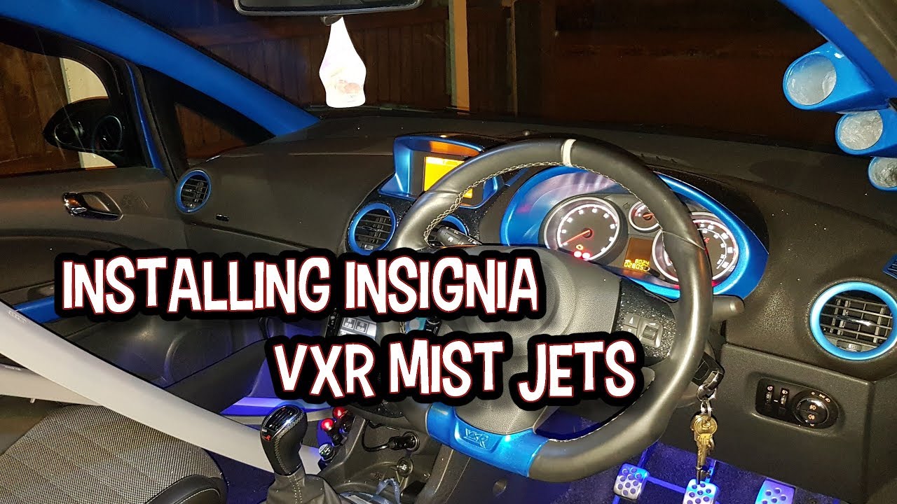 Installing Insignia VXR Mist/Washer Jets - Corsa VXR