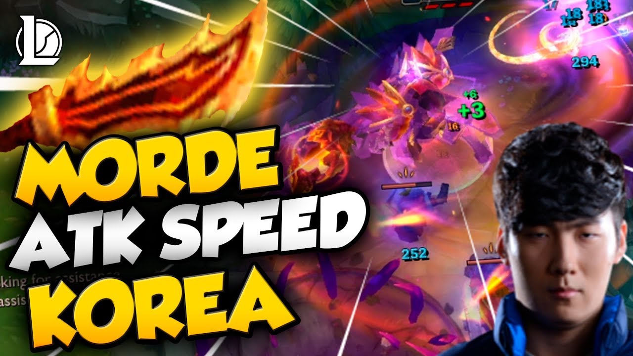 😱¡NUEVO MORDEKAISER ATTACK SPEED EN KOREA! *IKKSU DESTROZA* EN LA LCK