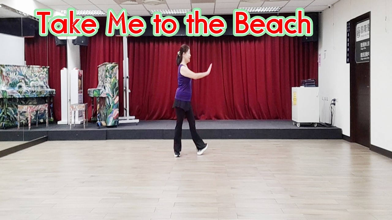 Take Me to the Beach - Line Dance (Low Intermediate)