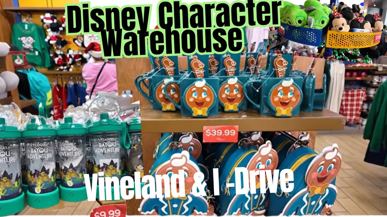DISNEY CHARACTER WAREHOUSE OUTLET SHOPPING | Vineland Ave & International Dr.