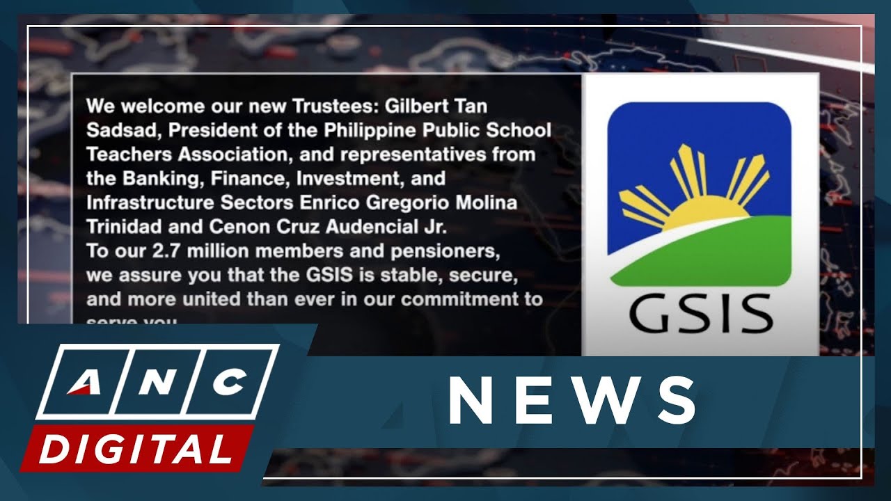 Marcos names new GSIS trustees as some board members reportedly quit amid internal rift | ANC