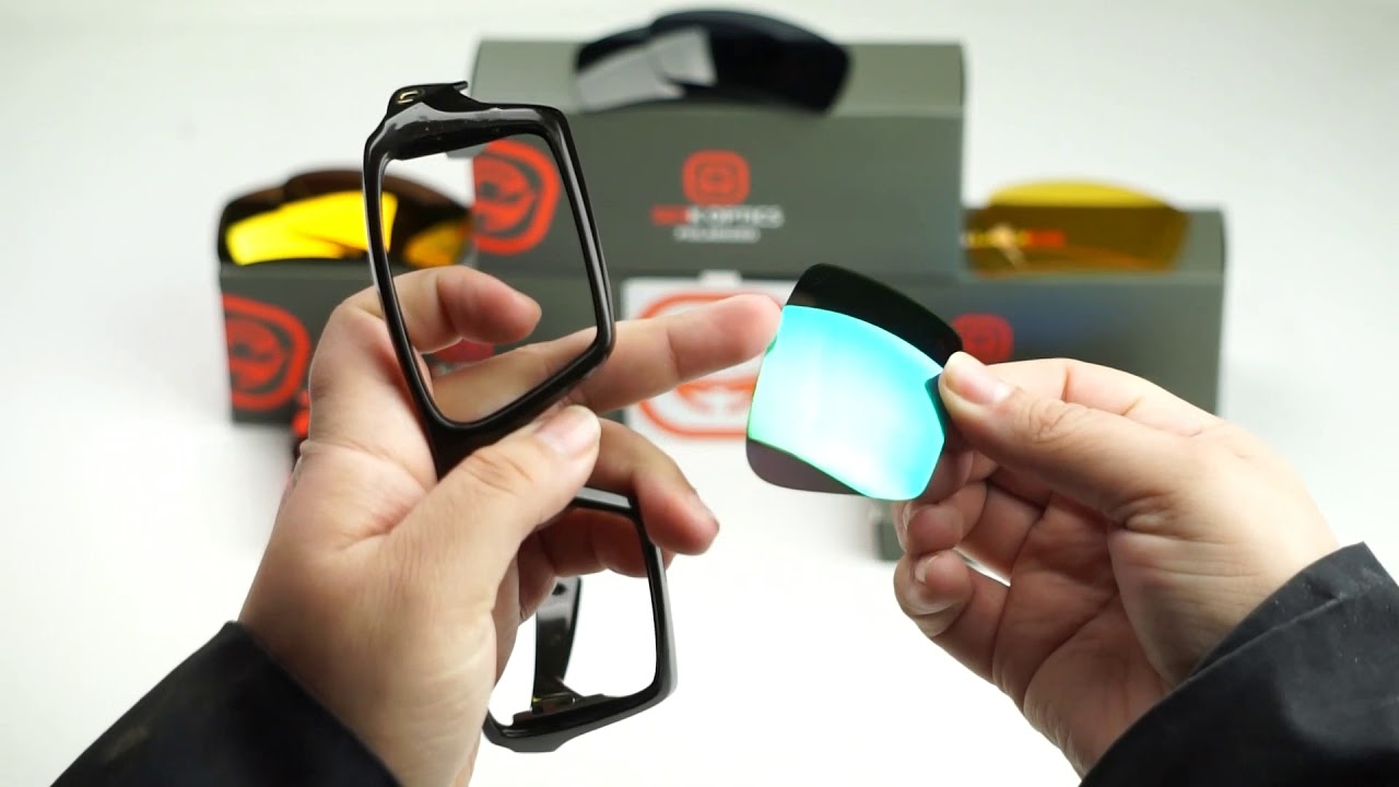 Learn to install new Replacement Sunglass Lenses in your Oakley Eyepatch Sunglasses - Seek Optics